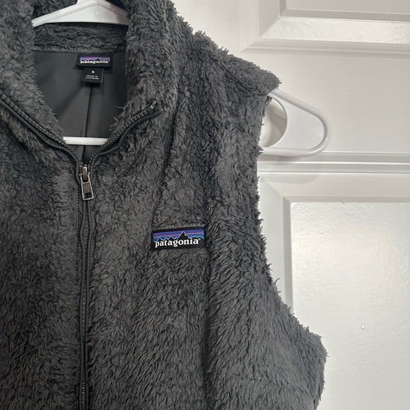 Patagonia Gray Fuzzy Los Gatos Vest - Picture 4 of 4